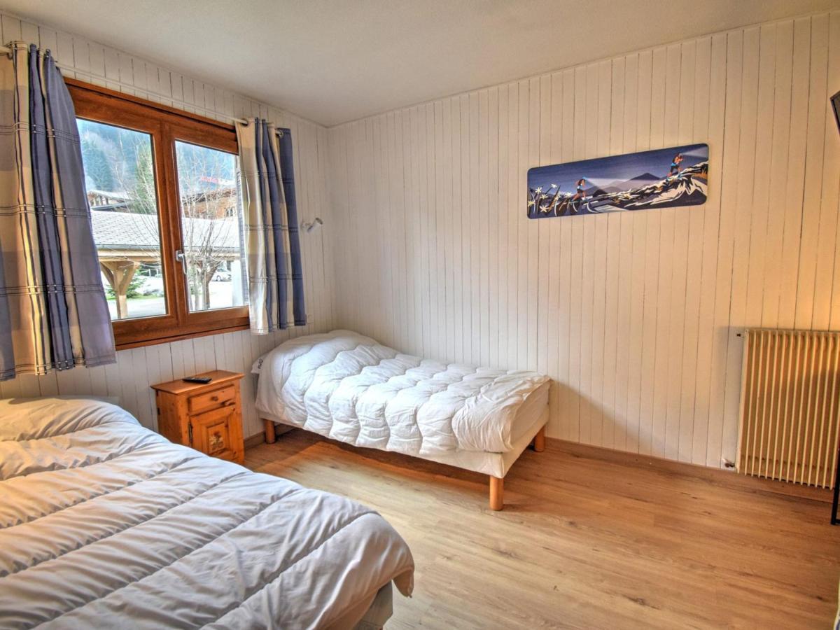 Superbe Appart Renove Au Centre De Morzine Avec Balcon, Wifi Et Parking - Fr-1-524-90 Exteriör bild
